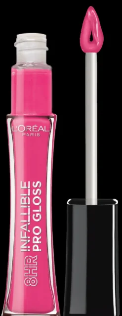 8 Hour Pro Lip Gloss, hydrating finish
