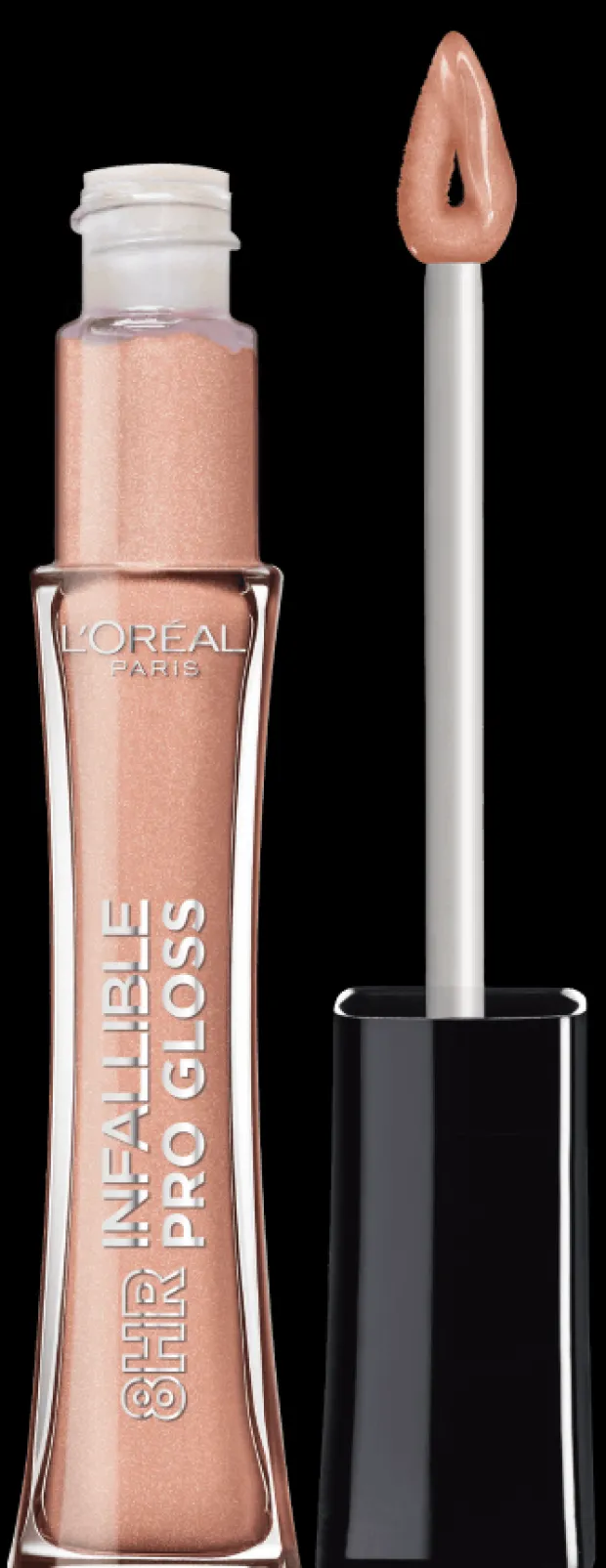 8 Hour Pro Lip Gloss, hydrating finish