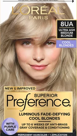 Cool Blonde Fade-Defying Shine Permanent Hair Color