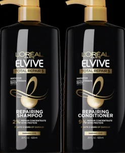 Elvive Total Repair 5 Repairing Shampoo & Repairing Conditioner set