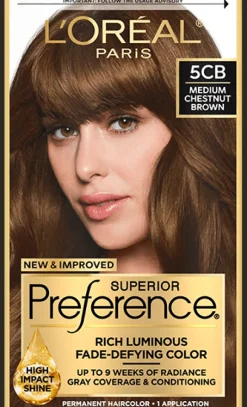 Fade-Defying Shine Permanent Hair Color