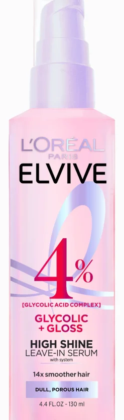 Glycolic + Gloss High Shine Leave-in Serum