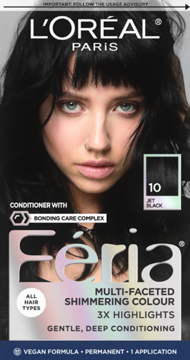 Multi-Faceted Shimmering Permanent Hair Color