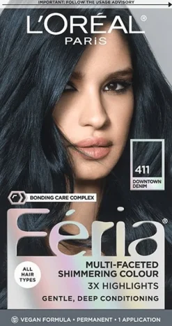 Multi-Faceted Shimmering Permanent Hair Color