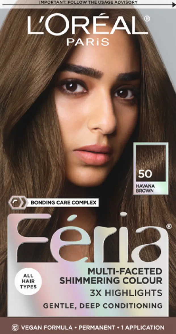 Multi-Faceted Shimmering Permanent Hair Color