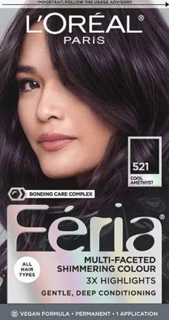 Multi-Faceted Shimmering Permanent Hair Color