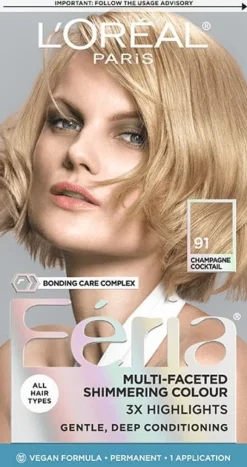 Multi-Faceted Shimmering Permanent Hair Color