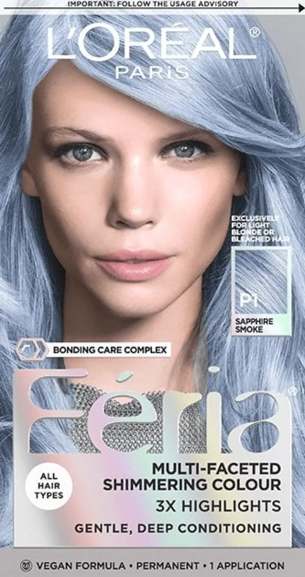Multi-Faceted Shimmering Permanent Hair Color