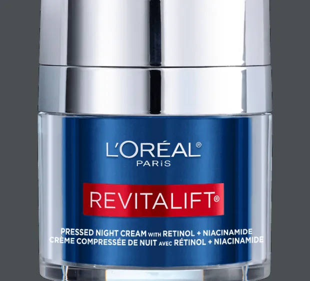 Pressed Night Moisturizer with Retinol + Niacinamide