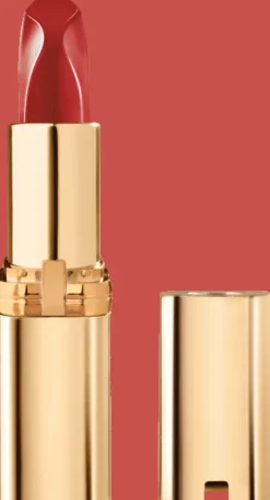 Reds Of Worth Satin Lipstick With Saturated Color
