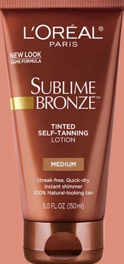 Tinted Self-Tanning Lotion Medium Natural Tan